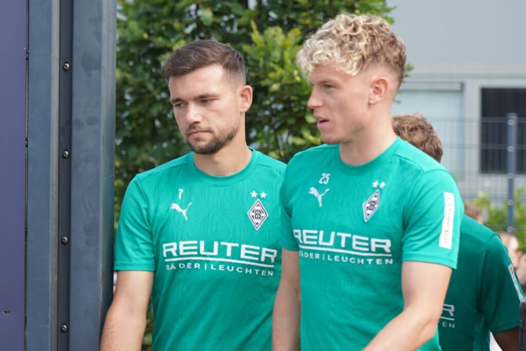 Robin Hack Trainingsauftakt Borussia Mönchengladbach