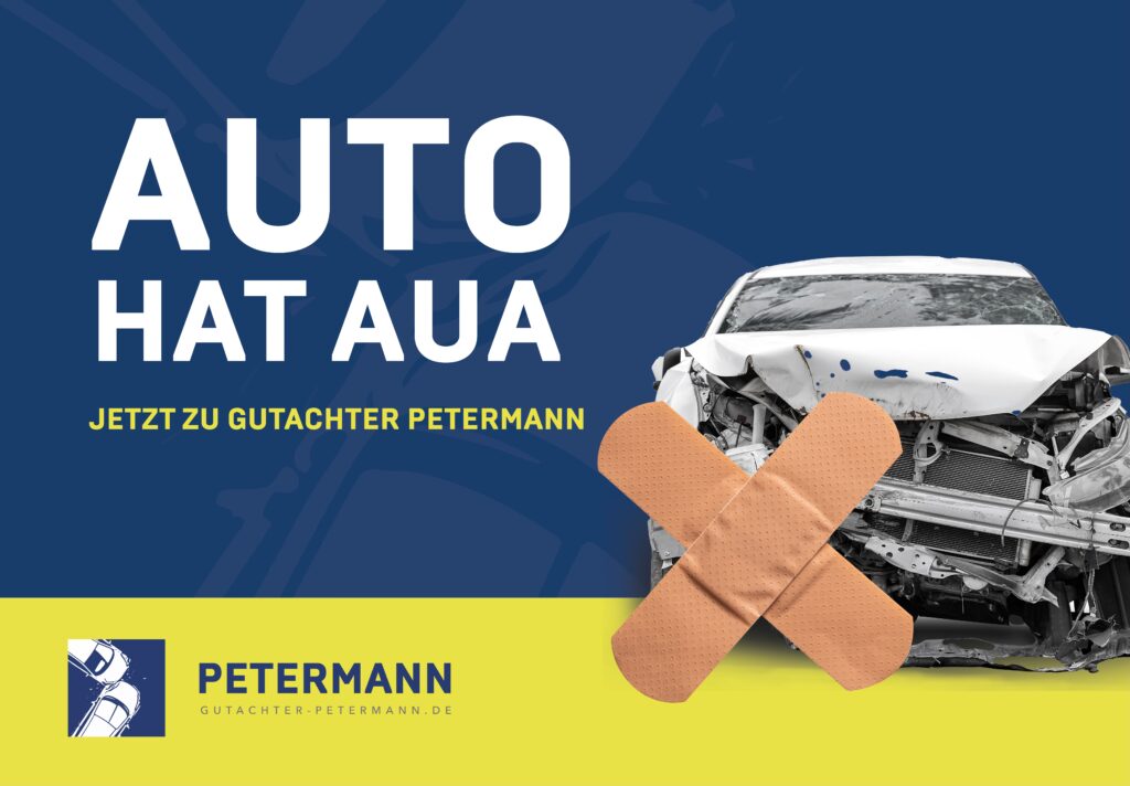 Unfall? KFZ Gutachter Petermann für Mönchengladbach, Viersen, Krefeld und den Niederrhein
