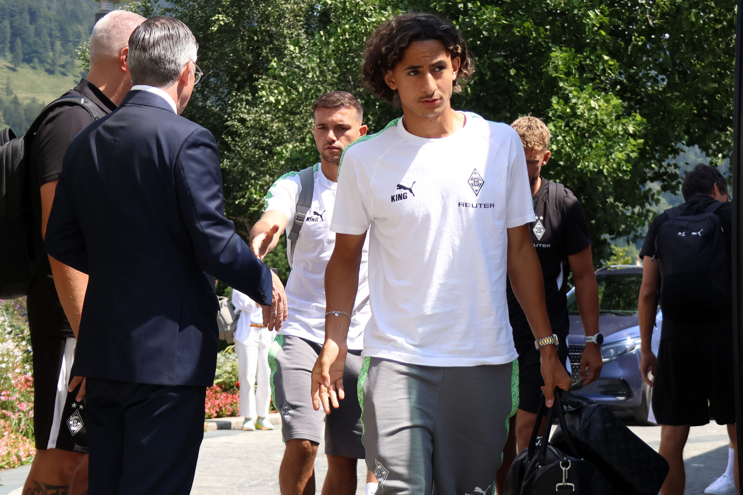 Wael Mohya im Trainingslager am Tegernsee im Interview