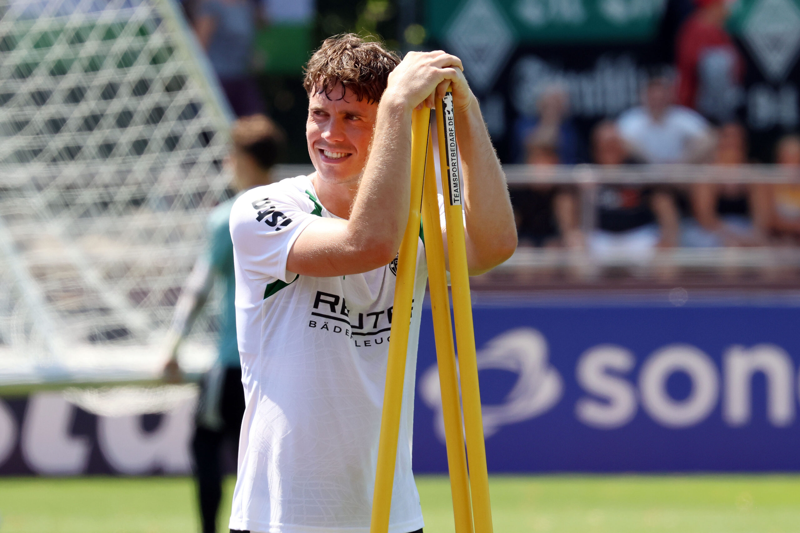 Philipp Sander im Training von Borussia Mönchengladbach im Trainingslager am Tegernsee.